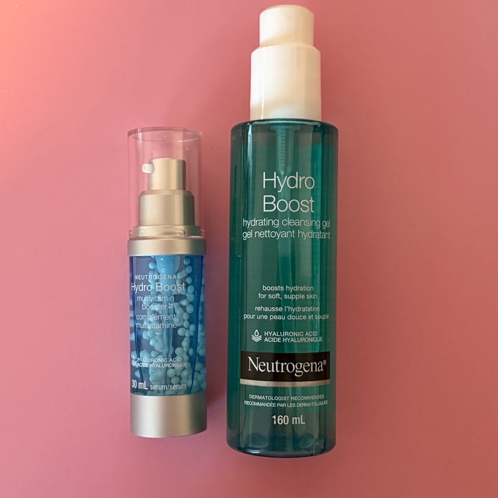 Neutrogena Hydro Boost Gel and Cleanser Duo